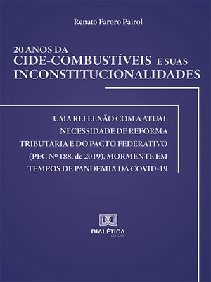 cover image of 20 anos da Cide-combustíveis e suas inconstitucionalidades